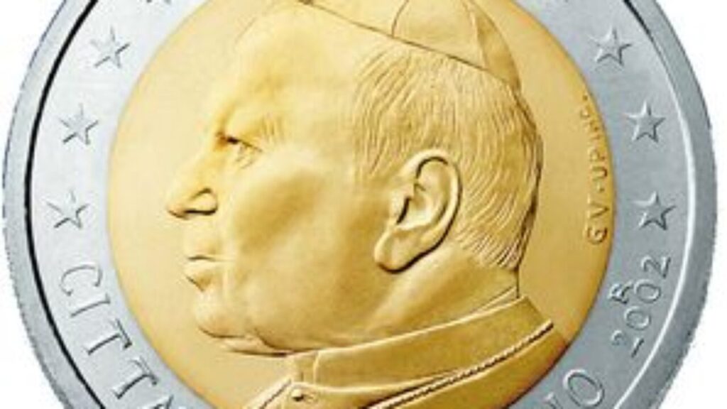 2 euro-papa giovanni paolo II