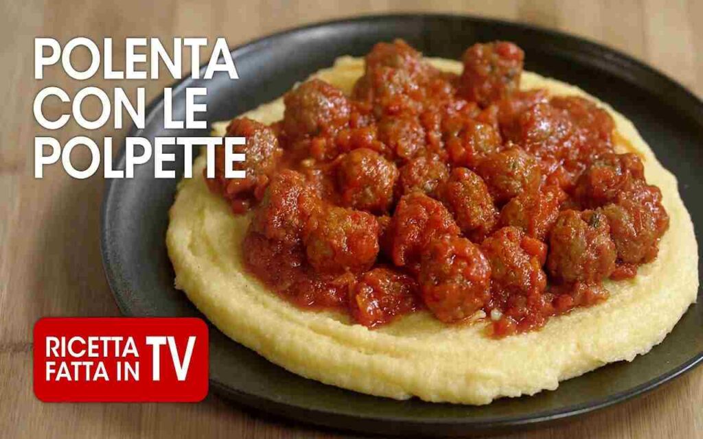 Fatto in casa per voi: polenta con le polpette