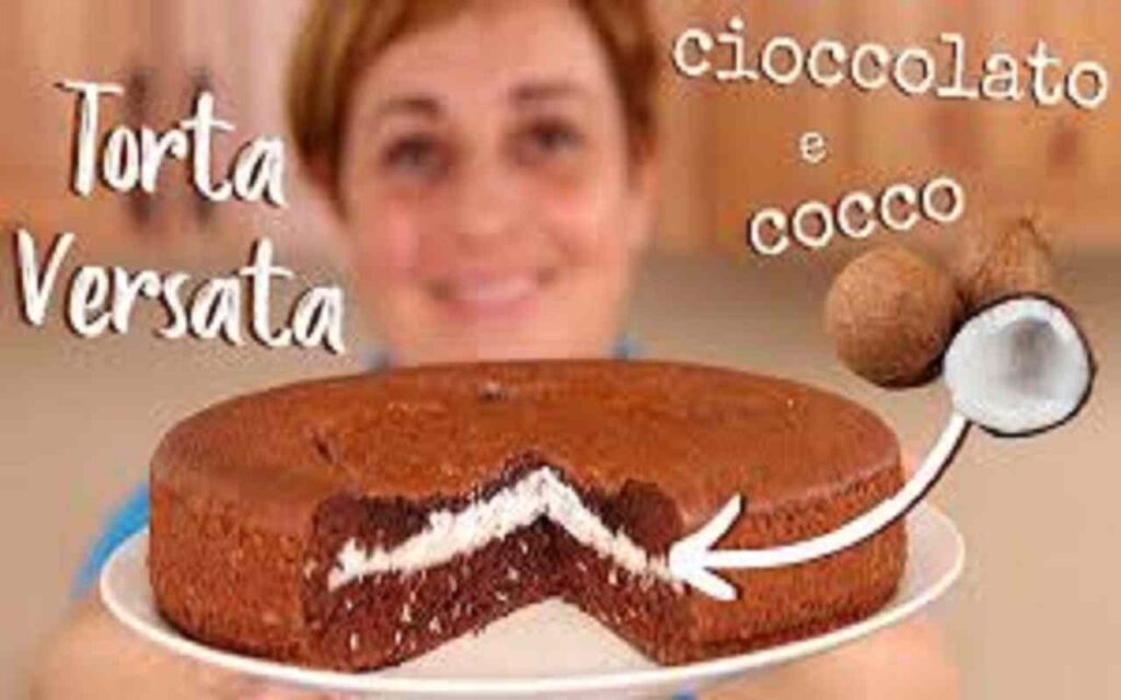 Fatto in casa per voi: Torta versata al cioccolato e cocco